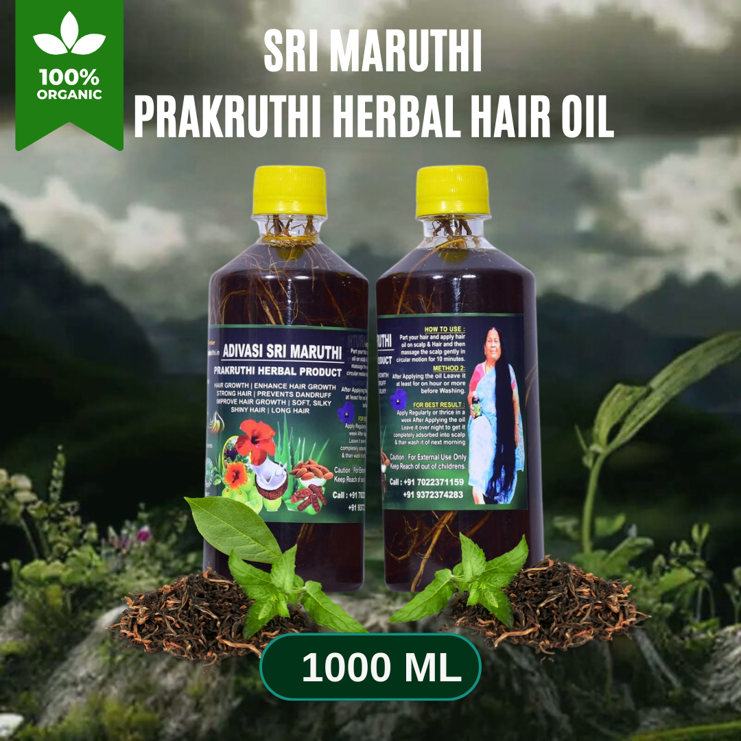 Sri Maruthi Prakruthi herbal hair oil