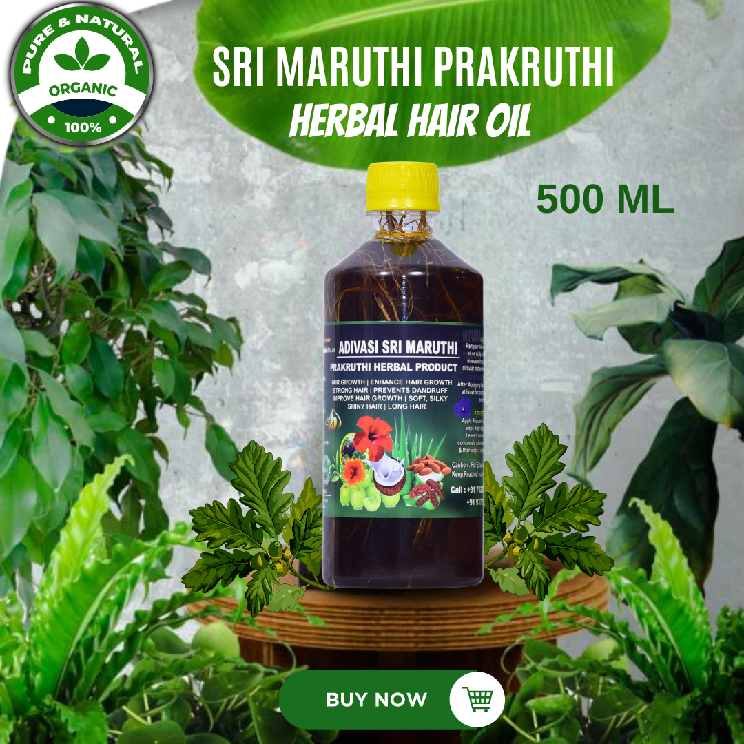 Sri Maruthi Prakruthi herbal hair oil