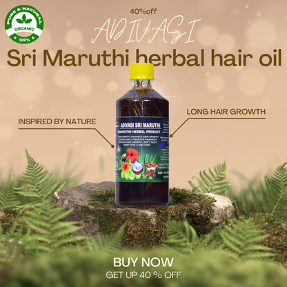 Sri Maruthi Prakruthi herbal hair oil