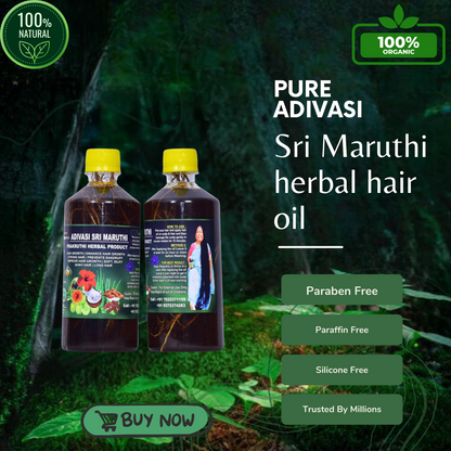 Sri Maruthi Prakruthi herbal hair oil