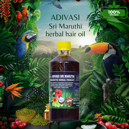 Sri Maruthi Prakruthi herbal hair oil